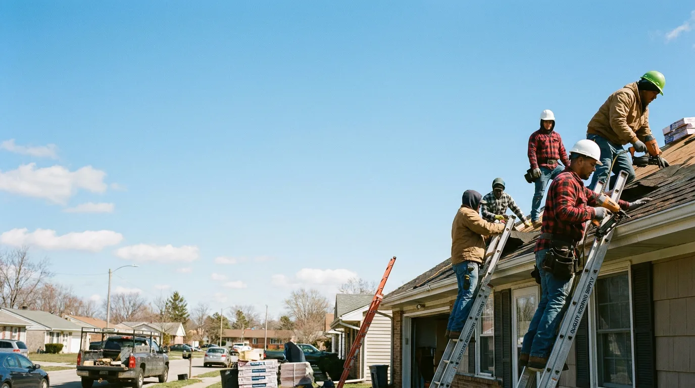 Roofing in New Baden, IL near me